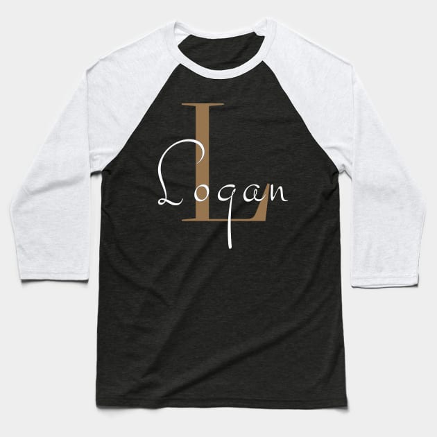 I am Logan Baseball T-Shirt by AnexBm